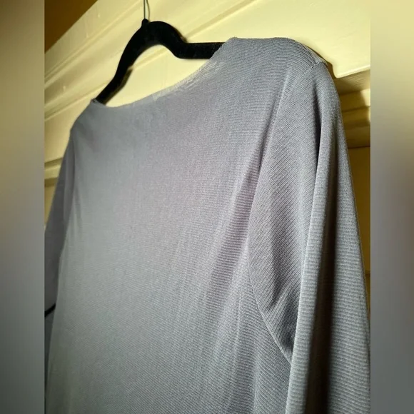 Babette San Francisco Y2K Mesh Sheer Top Shirt 3/4 Sleeve, size large Fairycore - Picture 14 of 15